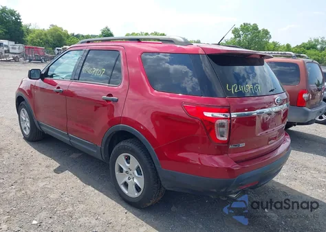 2013 Ford Explorer из США, поврежденный, VIN 1FM5K8B84DGB67794